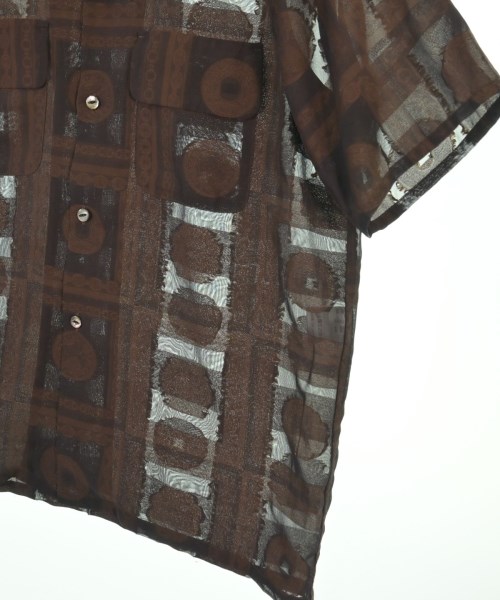 Needles（ニードルス）カジュアルシャツ 茶 サイズ:XS メンズ/2200615962092