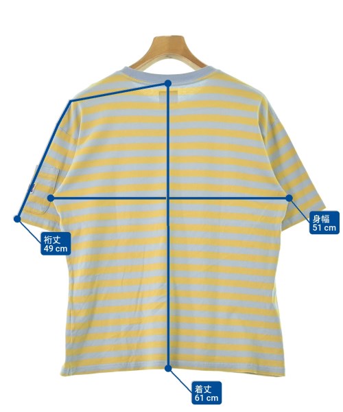 Needles（ニードルス）Tシャツ・カットソー 黄 サイズ:S メンズ/2200672793011