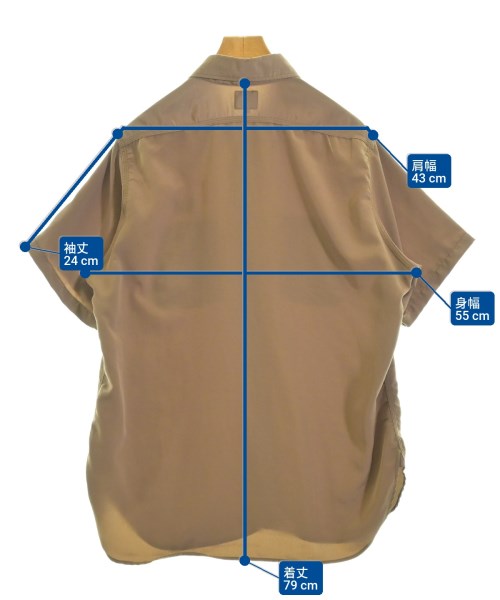 Needles（ニードルス）カジュアルシャツ 茶 サイズ:M メンズ/2200672856075