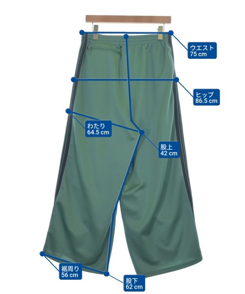 Needles（ニードルス）スウェットパンツ 緑 サイズ:S メンズ/2200672996023