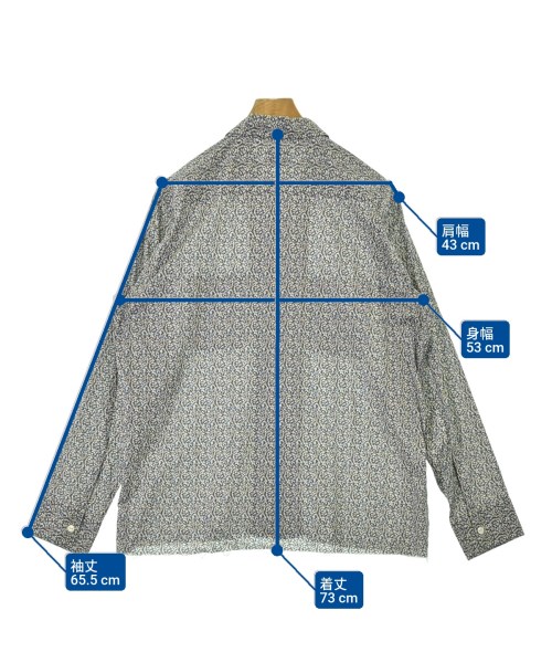 Needles（ニードルス）カジュアルシャツ 青 サイズ:M メンズ/2200669965087