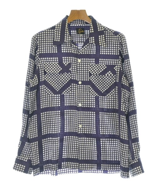 Needles(ニードルス)カジュアルシャツ 紺 サイズ:S/2200674253100