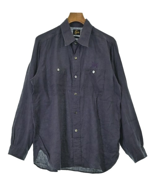 Needles(ニードルス)カジュアルシャツ 紺 サイズ:M/2200674307049