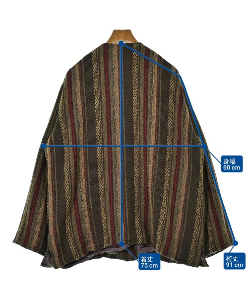 Needles（ニードルス）カジュアルジャケット 茶 サイズ:L メンズ/2200674794016