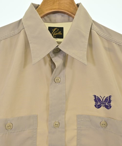 Needles（ニードルス）カジュアルシャツ ベージュ サイズ:M メンズ/2200675470148