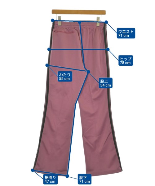 Needles（ニードルス）スウェットパンツ ピンク サイズ:S メンズ/2200674459106