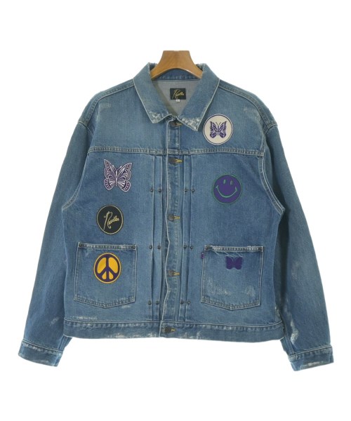 Needles(ニードルス)デニムジャケット 紺 サイズ:L/2200667175020