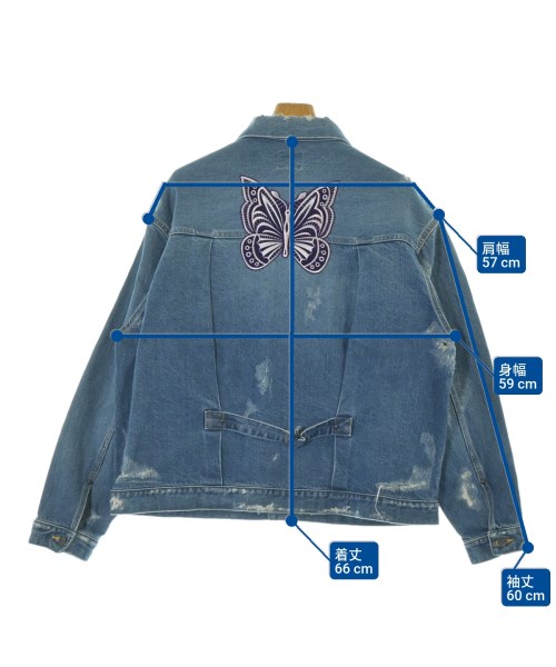 Needles（ニードルス）デニムジャケット 紺 サイズ:L メンズ/2200667175020