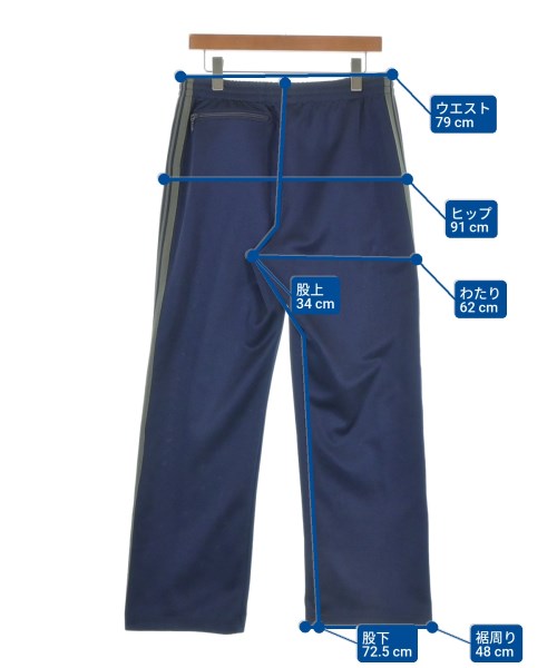 Needles（ニードルス）スウェットパンツ 紺 サイズ:M メンズ/2200675718042