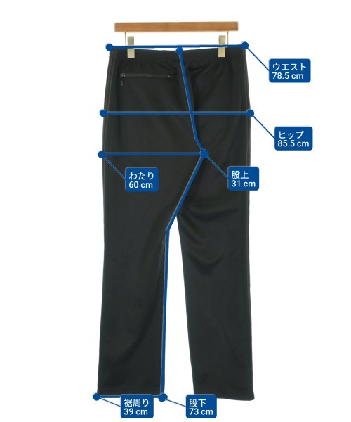 Needles（ニードルス）スウェットパンツ 黒 サイズ:M メンズ/2200677979076