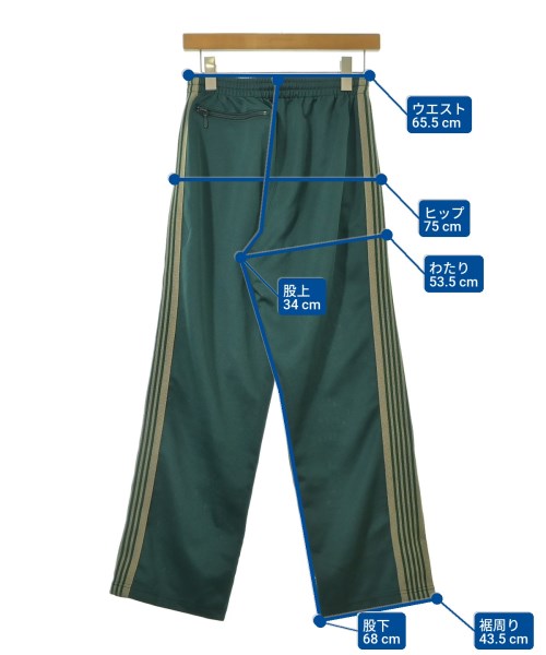 Needles（ニードルス）スウェットパンツ 緑 サイズ:XS メンズ/2200678034019