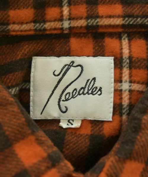 Needles（ニードルス）カジュアルシャツ オレンジ サイズ:S メンズ/2200679372028