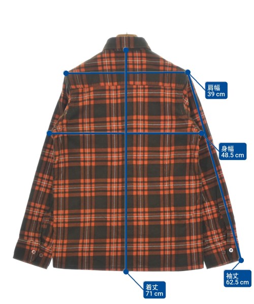 Needles（ニードルス）カジュアルシャツ オレンジ サイズ:S メンズ/2200679372028