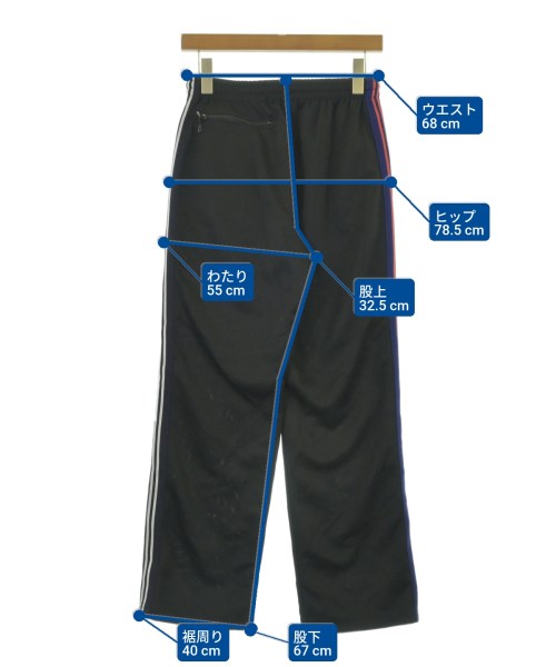 Needles（ニードルス）スウェットパンツ 黒 サイズ:XS メンズ/2200695560027