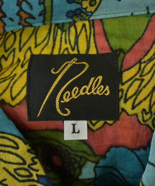 Needles（ニードルス）カジュアルシャツ 青 サイズ:L メンズ/2200695850043