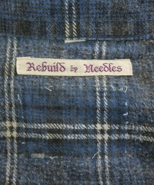 Needles（ニードルス）カジュアルシャツ 紺 サイズ:-(XL位) メンズ/2200697056054