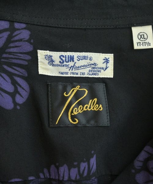 Needles（ニードルス）カジュアルシャツ 黒 サイズ:XL メンズ/2200697682017