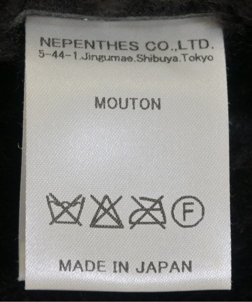 Needles（ニードルス）ムートンコート 茶 サイズ:XS メンズ/2200698833012