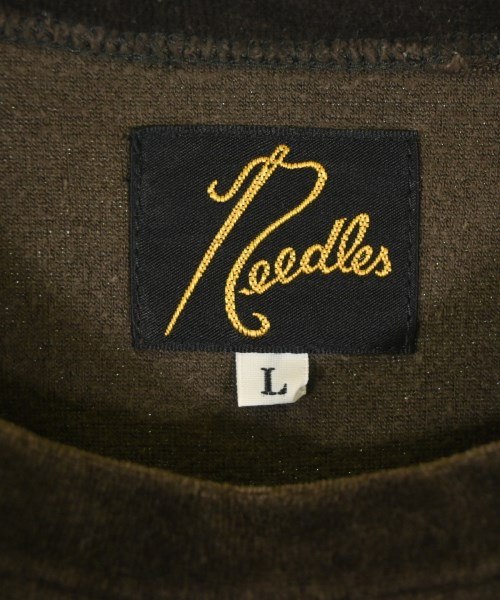 Needles（ニードルス）Tシャツ・カットソー 茶 サイズ:L メンズ/2200699517027