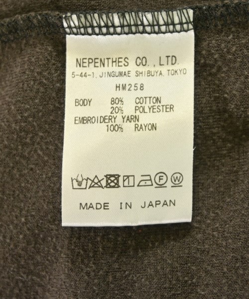 Needles（ニードルス）Tシャツ・カットソー 茶 サイズ:L メンズ/2200699517027