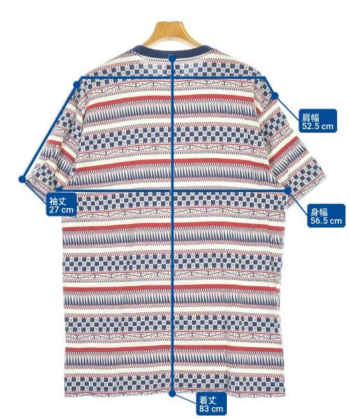 Needles（ニードルス）Tシャツ・カットソー 紺 サイズ:L メンズ/2200694174263