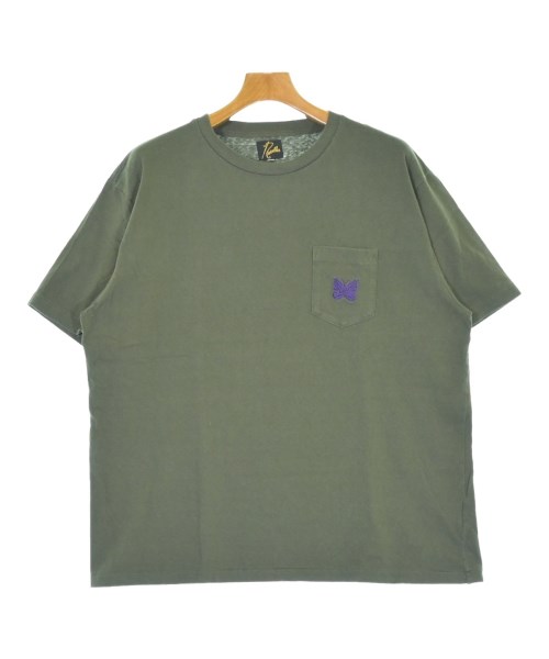 Needles(ニードルス)Tシャツ・カットソー カーキ サイズ:L/2200700862405