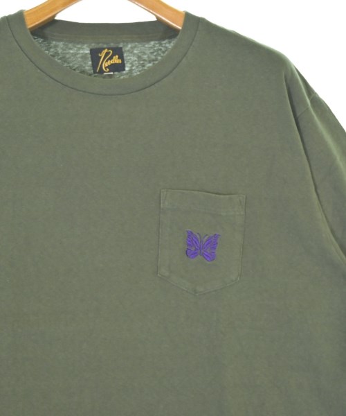 Needles（ニードルス）Tシャツ・カットソー カーキ サイズ:L メンズ/2200700862405