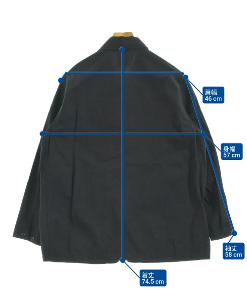 Needles（ニードルス）カバーオール 黒 サイズ:S メンズ/2200654623138