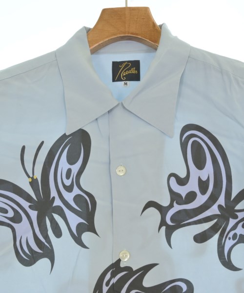 Needles（ニードルス）カジュアルシャツ 青 サイズ:M メンズ/2200655551027