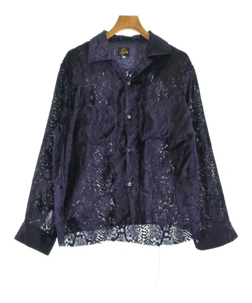 Needles(ニードルス)カジュアルシャツ 紫 サイズ:S/2200656618057