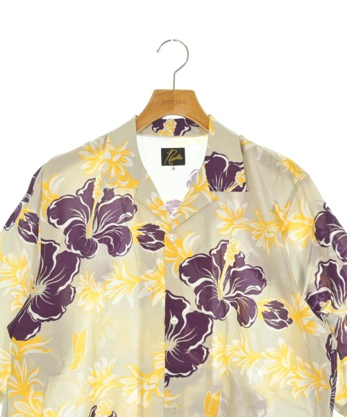 Needles（ニードルス）カジュアルシャツ ベージュ サイズ:L メンズ/2200646333748