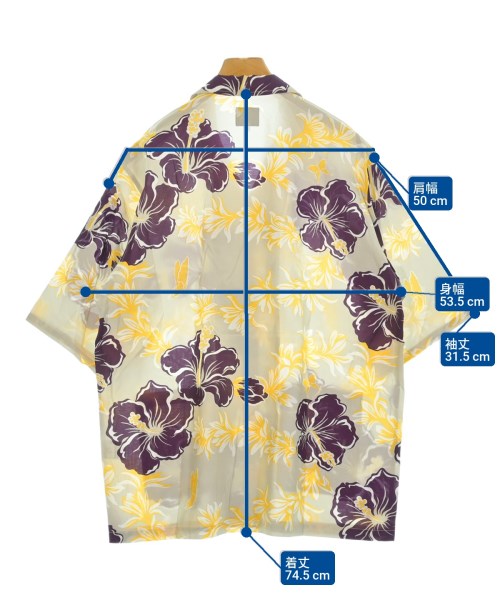 Needles（ニードルス）カジュアルシャツ ベージュ サイズ:L メンズ/2200646333748