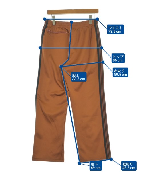 Needles（ニードルス）スウェットパンツ オレンジ サイズ:S メンズ/2200652962031