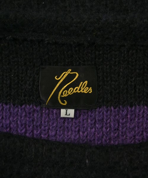 Needles（ニードルス）ニット・セーター 紫 サイズ:L メンズ/2200657462048