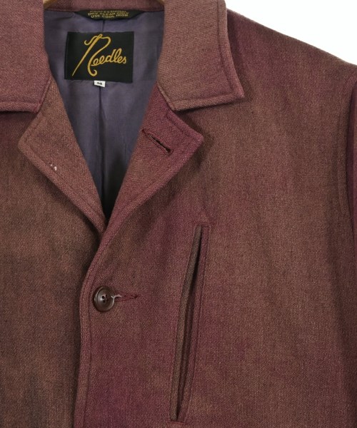 Needles（ニードルス）カジュアルジャケット ピンク サイズ:M メンズ/2200657858018