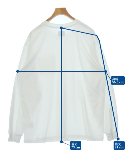 Needles（ニードルス）Tシャツ・カットソー 白 サイズ:L メンズ/2200642252302