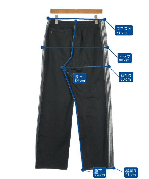 Needles（ニードルス）スウェットパンツ 黒 サイズ:M メンズ/2200659400222