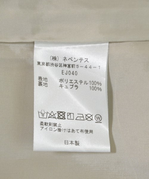 Needles（ニードルス）カジュアルジャケット ベージュ サイズ:S メンズ/2200703129055