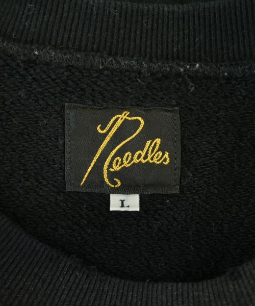 Needles（ニードルス）スウェット 黒 サイズ:L メンズ/2200710615022