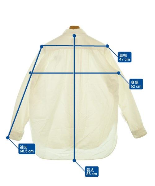 Needles（ニードルス）カジュアルシャツ 白 サイズ:S メンズ/2200646063065