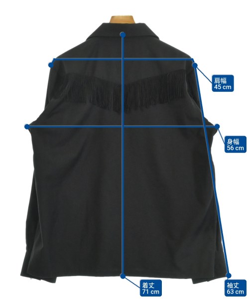 Needles（ニードルス）カジュアルシャツ 黒 サイズ:M メンズ/2200646960050