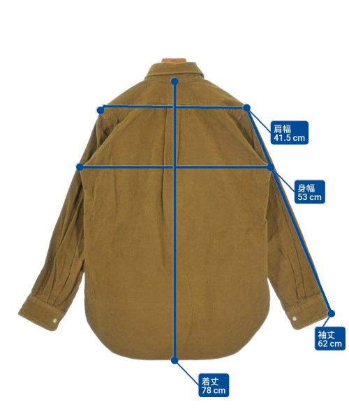 Needles（ニードルス）カジュアルシャツ ベージュ サイズ:S メンズ/2200634630026