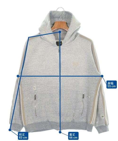 Needles（ニードルス）パーカー グレー サイズ:S メンズ/2200648286219