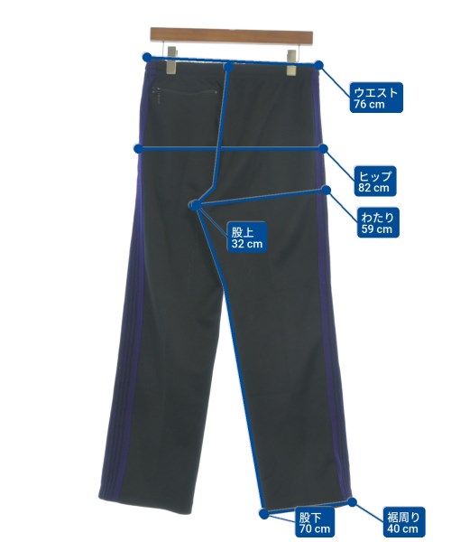 Needles（ニードルス）スウェットパンツ 黒 サイズ:S メンズ/2200637899536