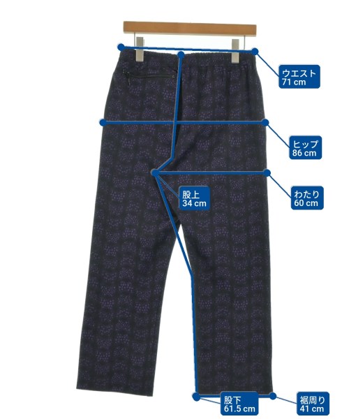 Needles（ニードルス）スウェットパンツ 紫 サイズ:S メンズ/2200650048034