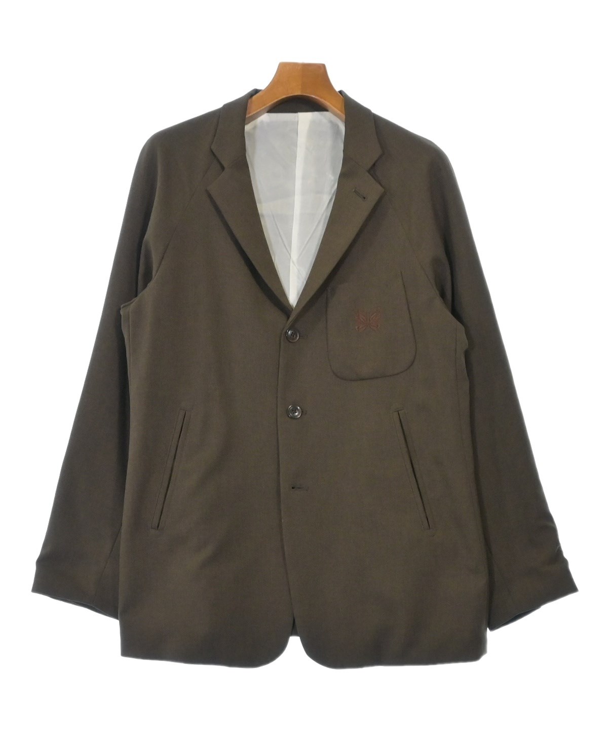 Needles（ニードルス）カジュアルジャケット 茶 サイズ:S メンズ