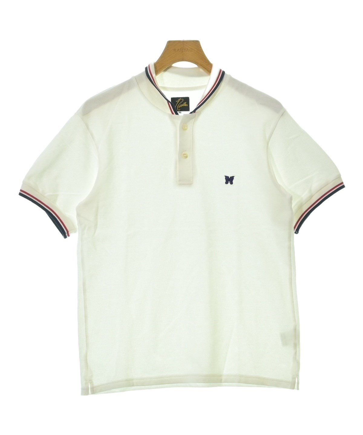 Needles（ニードルス）ポロシャツ 白 サイズ:XS メンズ/2200645928068
