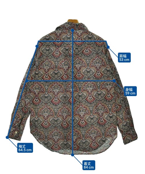 Needles（ニードルス）カジュアルシャツ 赤 サイズ:M メンズ/2200653550138