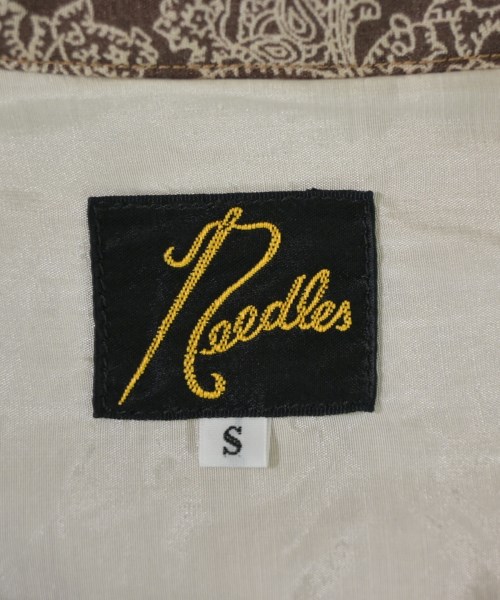 Needles（ニードルス）カジュアルシャツ 茶 サイズ:S メンズ/2200707008073
