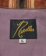 Needles（ニードルス）カジュアルシャツ 茶 サイズ:L メンズ/2200707016023